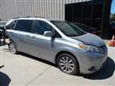 2012 TOYOTA SIENNA LIMITED SILVER AWD 3.5 AT Z19582